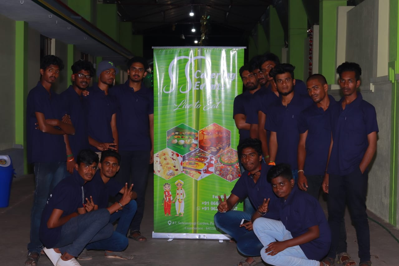 SS Catering professional team
